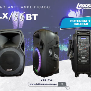 PARLANTE AMPLIFICADO DE 2 VIAS LEXSEN LX156BT - Imagen 1